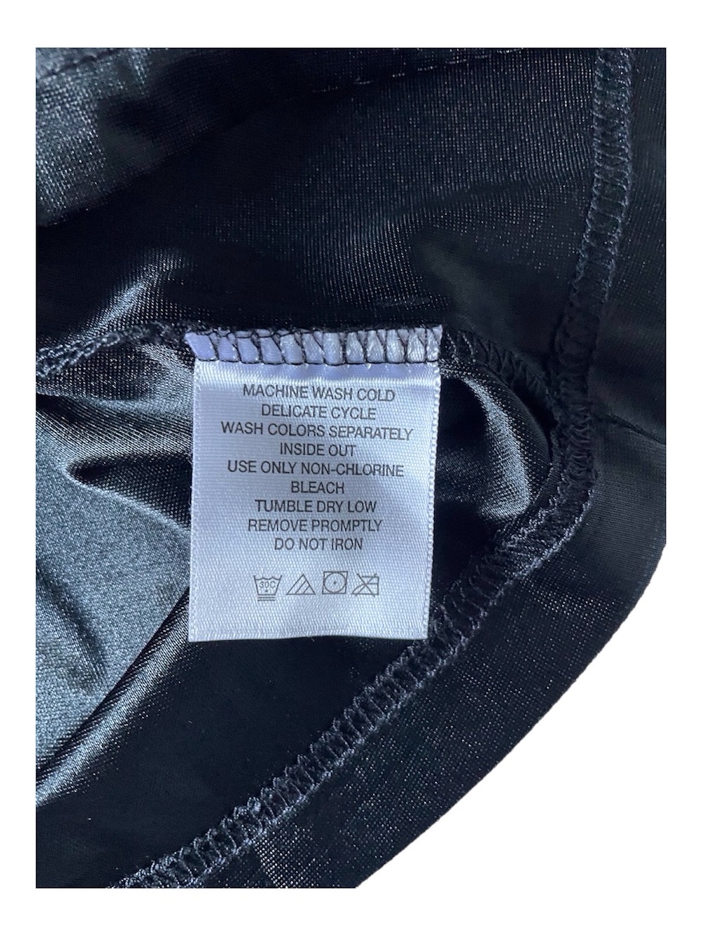 Roaman's Black Transparent Black OversizeWomen's Tunic Top with Short Sleeves, M - Picture 8 of 11